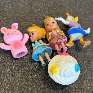 Disney Princess Mini Doll and Set - five pieces